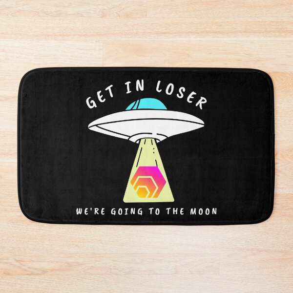 Item preview, HEX Get In Loser We're Going To The Moon Crypto HEX Cryptocurrency designed and sold by Bitcoin-Fashion.