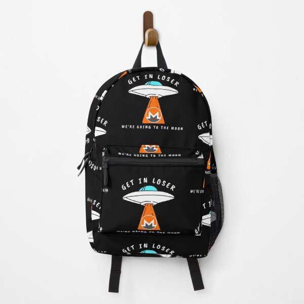 Item preview, Monero Get In Loser We're Going To The Moon Crypto XMR Funny Cryptocurrency designed and sold by Bitcoin-Fashion.