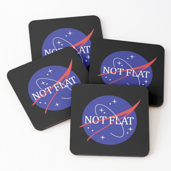 Item preview, NASA Not Flat We Checked designed and sold by StickersHub94.