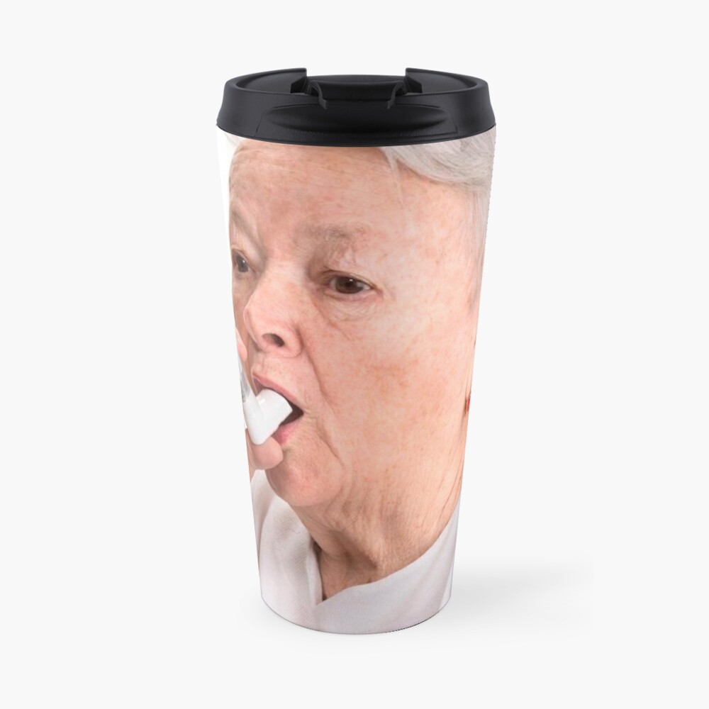 "Grandma's Inhaler " Travel Mug by axgendy | Redbubble