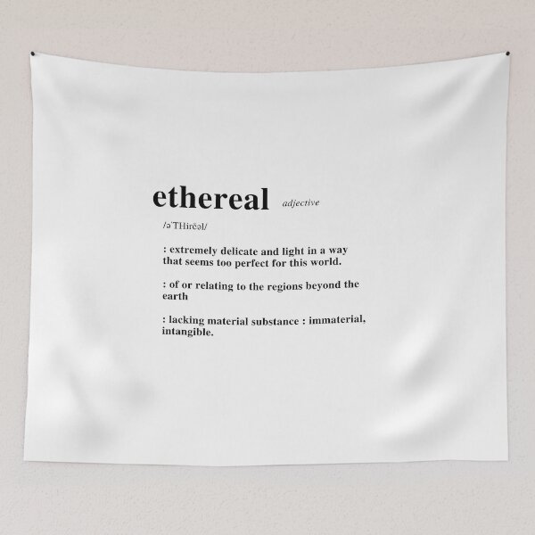 Item preview, Typography | Ethereal designed and sold by NICKYB0Y.
