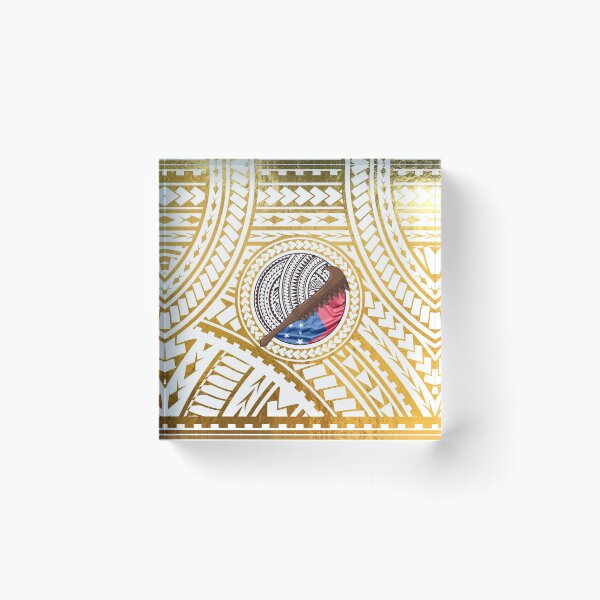 Item preview, Samoan NIFO OTI War Club Foil Tatau Design designed and sold by HueyFiji.