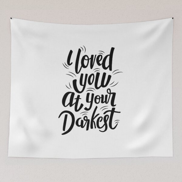 Item preview, darkest lettering designed and sold by romio006.
