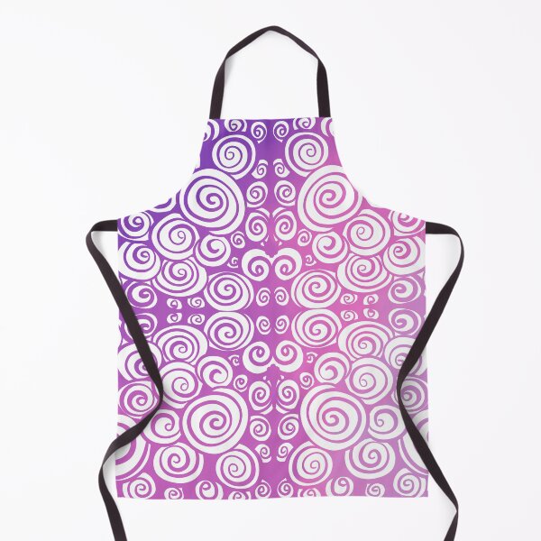 Item preview, Lilac Ombré Doodle Spirals designed and sold by ArtishbyLisa.