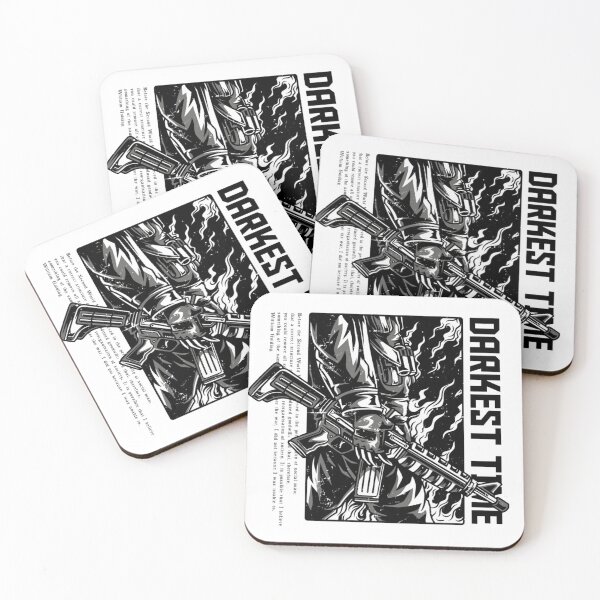 Item preview, darkest time black and white designed and sold by romio006.