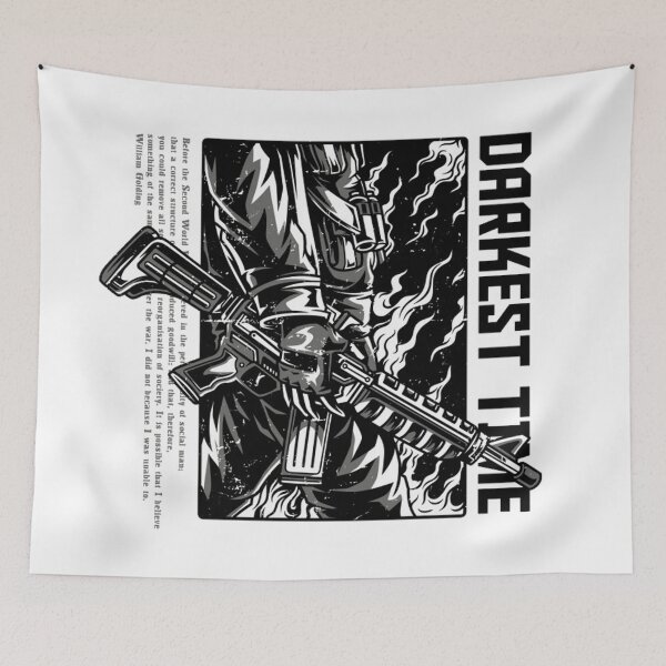 Item preview, darkest time black and white designed and sold by romio006.