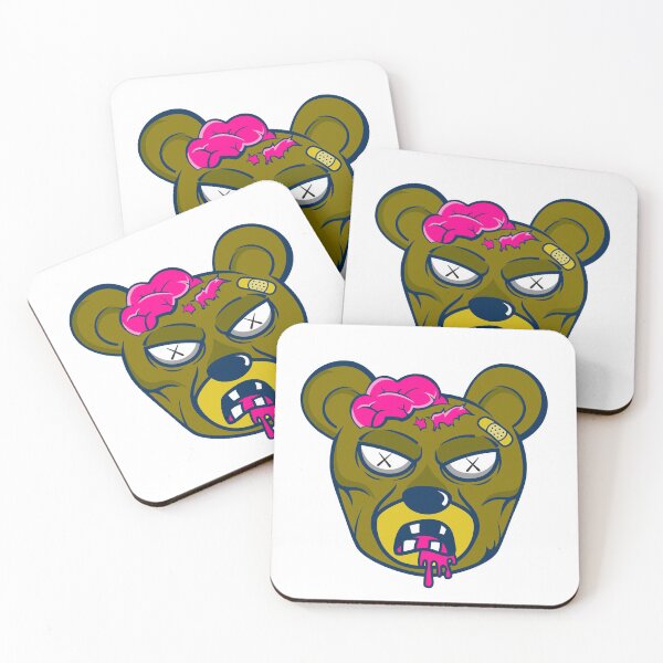 Item preview, Coffee Zombie Bear  designed and sold by mandarinolive.