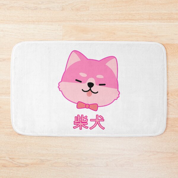 Item preview, Shiba Inu, 90s Japanese Pink Kawaii Cute designed and sold by RobomShop.