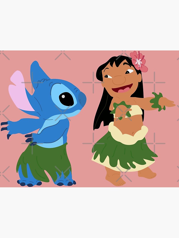 "Lilo and Stitch dancing together " Photographic Print for Sale by