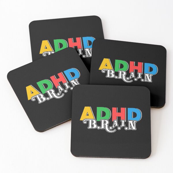Item preview, ADHD Brain - ADHD Awareness designed and sold by Dolphin Graphic.