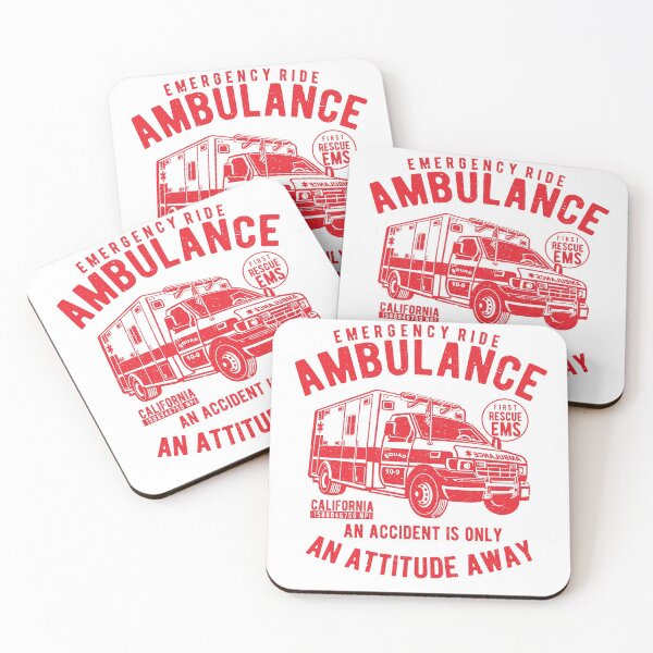Item preview, Ambulance In Emergency Ride designed and sold by wkyip79.