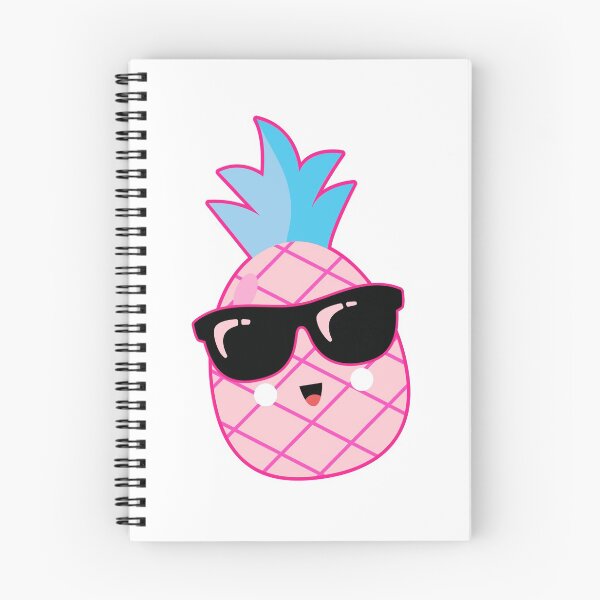 Item preview, Kawaii Cute Pink Pineapple with Sunglasses, Japanese Style designed and sold by RobomShop.