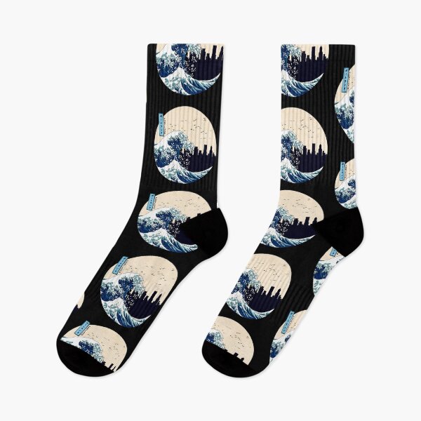 Item preview, Portland Kanagawa Wave Retro designed and sold by DFerraz.