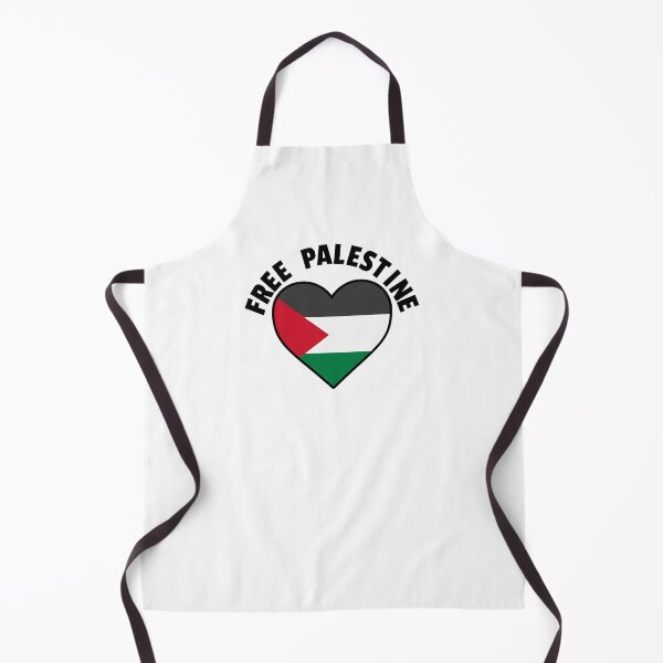 Item preview, Free Palestine Heart Black Text designed and sold by jacquesi97.