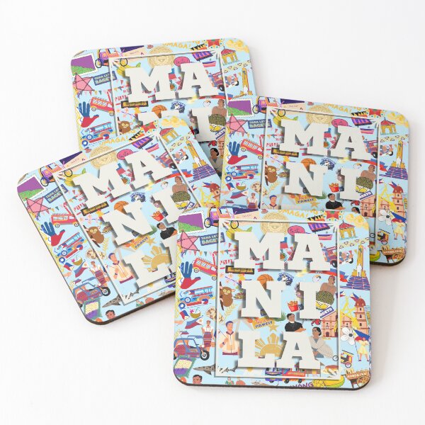 Item preview, Manila Philippines Doodle designed and sold by MyPrintCharming.