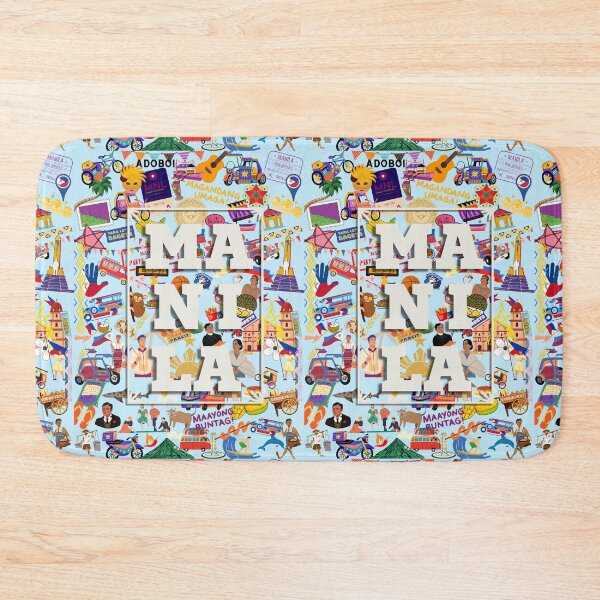 Item preview, Manila Philippines Doodle designed and sold by MyPrintCharming.