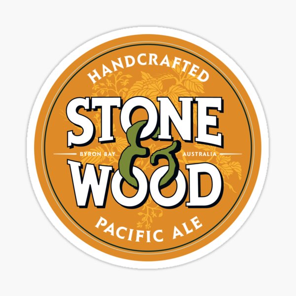Stone & Wood logo Sticker