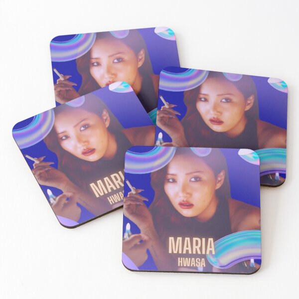 Item preview, Maria Wavy Blue Poster designed and sold by psychedelicflow.