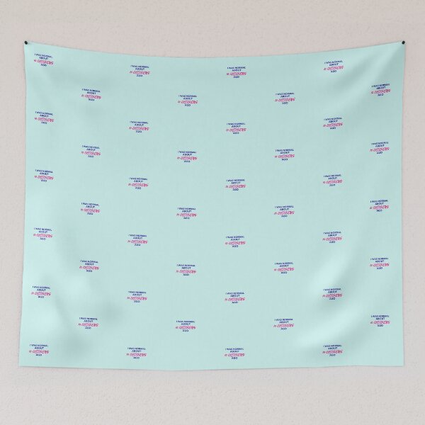 Item preview, I was normal about 10 chickens ago -funny chicken design in blue and pink text designed and sold by katiekendall.