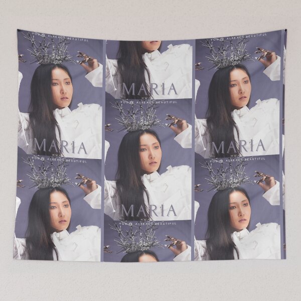 Item preview, Maria Crowned Poster  designed and sold by psychedelicflow.