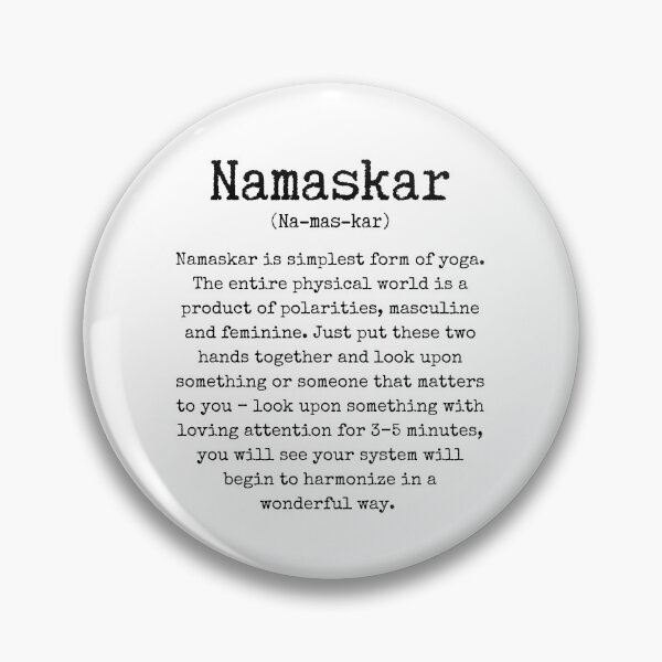 Item preview, Namaskar yoga text designed and sold by eyoginminimal.