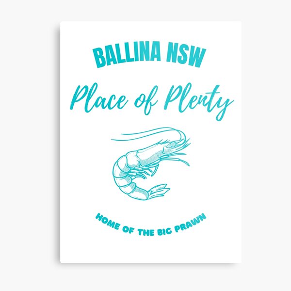The Big Prawn Metal Print