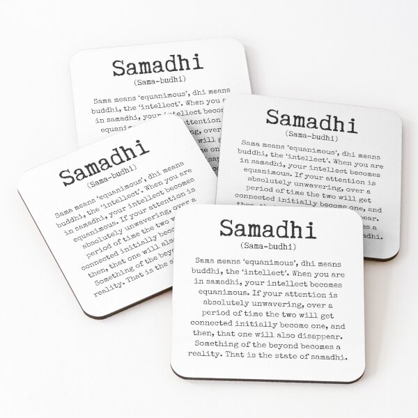 Item preview, Samadhi yoga text designed and sold by eyoginminimal.