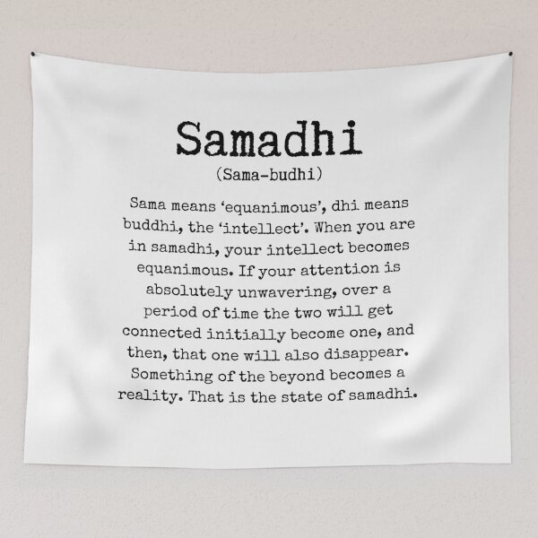 Item preview, Samadhi yoga text designed and sold by eyoginminimal.