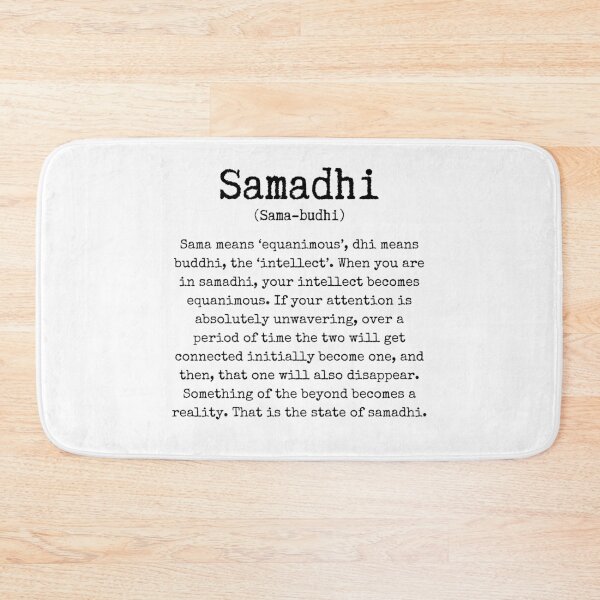 Item preview, Samadhi yoga text designed and sold by eyoginminimal.