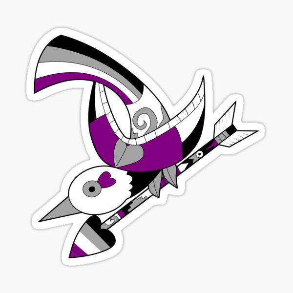Item preview, Lovebird-Asexual designed and sold by Miss-Nessa.