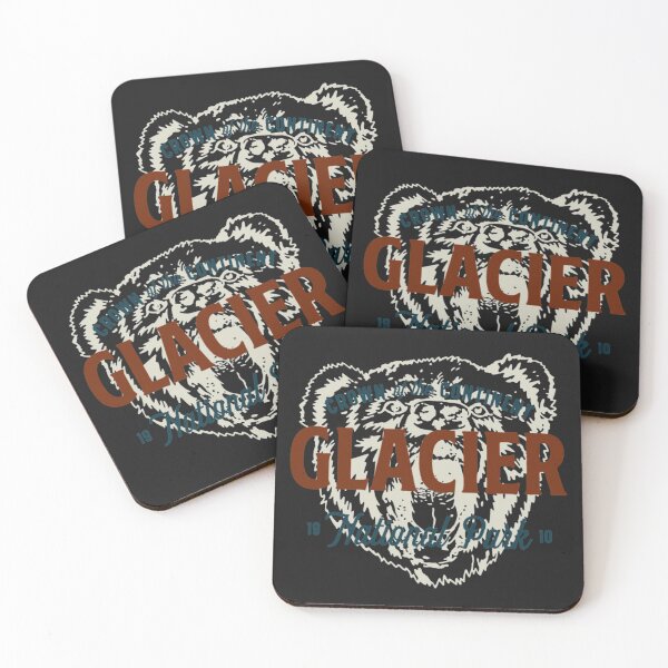 Item preview, Glacier National Park Grizzly Face Shirt  designed and sold by Clavitaps.