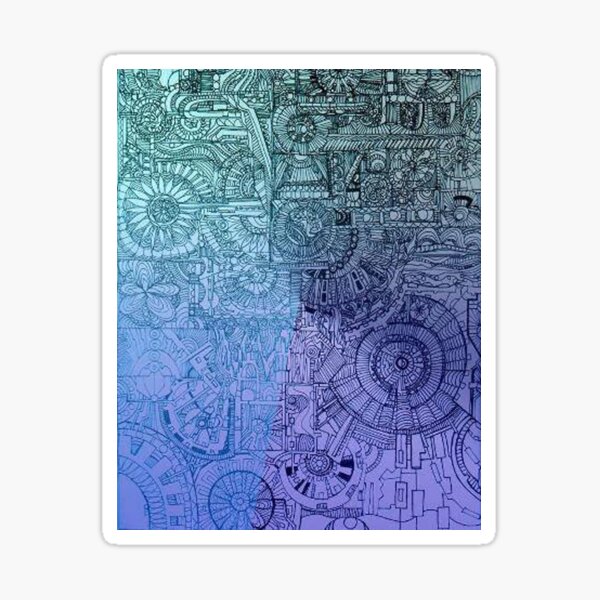 "tapestry of inner workings" Sticker