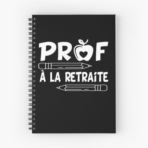 Aperçu de l'œuvre Prof à la retraite humour enseignant cadeau départ créée et vendue par joozybart.