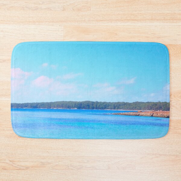 Item preview, Colorful blue sea view designed and sold by Yulia Sh.