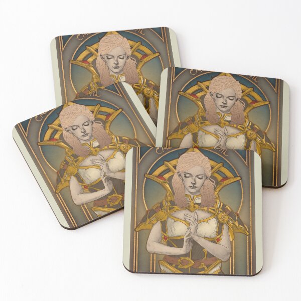 Item preview, Fanart: Calia Menethil in Art Nouveau style designed and sold by AlexaelArtworks.