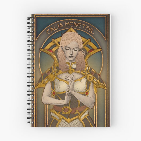 Item preview, Fanart: Calia Menethil in Art Nouveau style designed and sold by AlexaelArtworks.