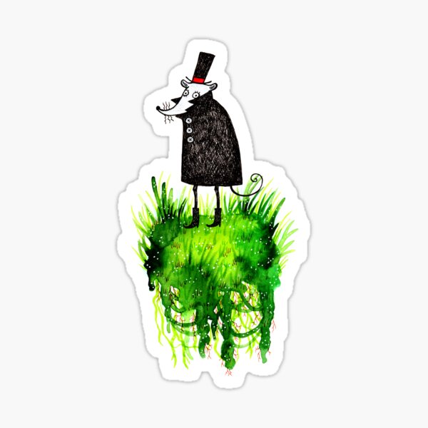 The Little Gentleman Mouse Sticker