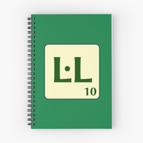 Item preview, 10 point Scrabble L·L token designed and sold by fgrdisseny.