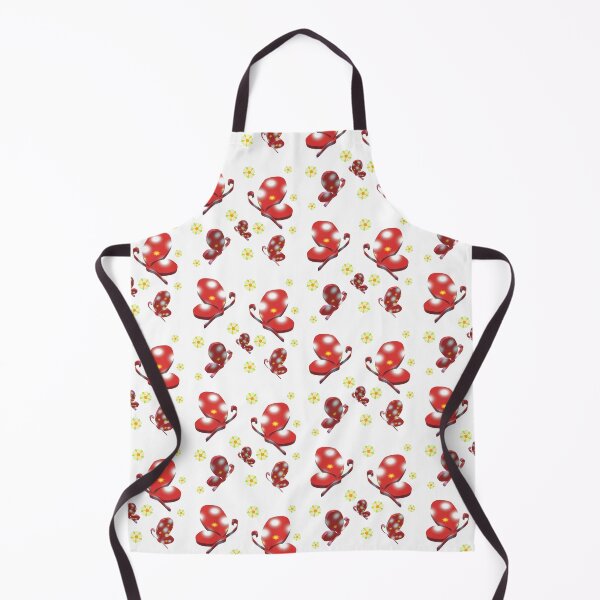 Item preview, red butterfly designed and sold by miaterinka.