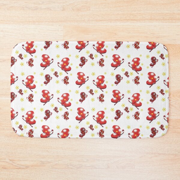 Item preview, red butterfly designed and sold by miaterinka.