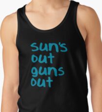 Sun's Out Guns Out - 22 Jump Street Tank Top