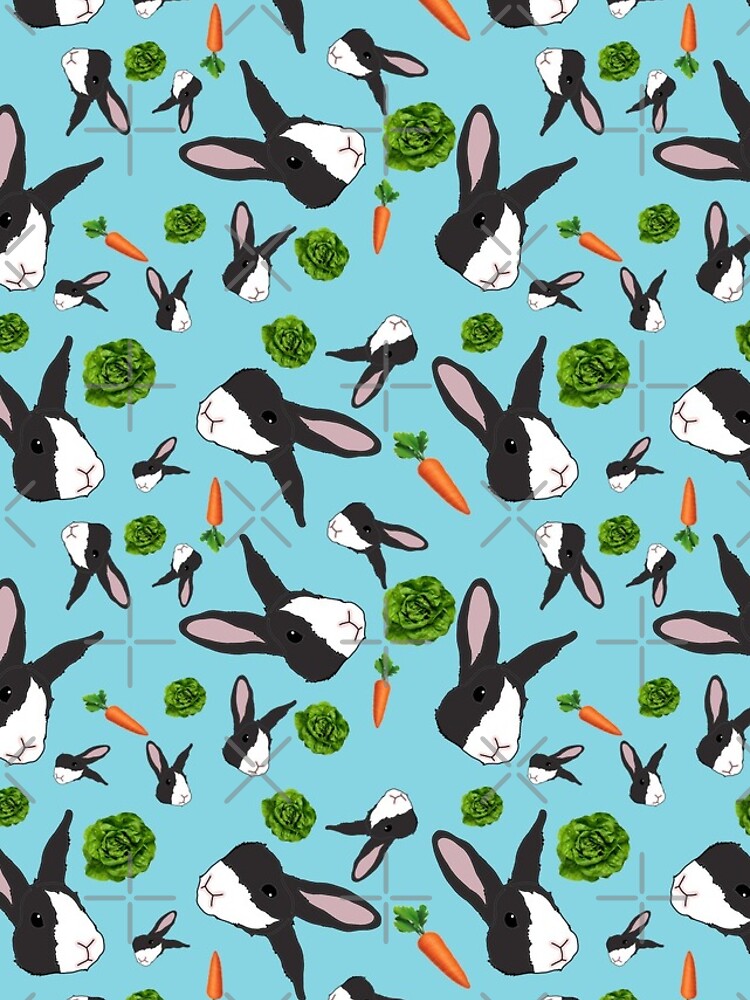 Thumbnail 4 of 4, iPhone Case, Petunia Rabbit Pattern designed and sold by emilydevineart.