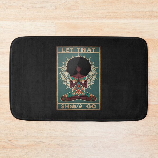 Item preview, Black Girl Yoga a Let That Shit Go Poster designed and sold by KatharinaSHoch.