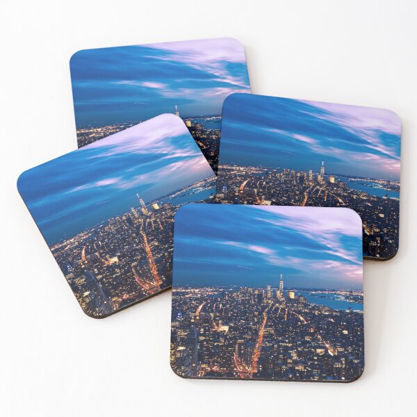 Item preview, New York City at Dusk designed and sold by Katharina Pueschel.