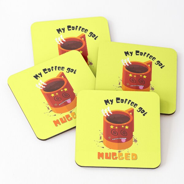 Item preview, Mugged Coffee - Funny Coffee designed and sold by BaldingSnail.