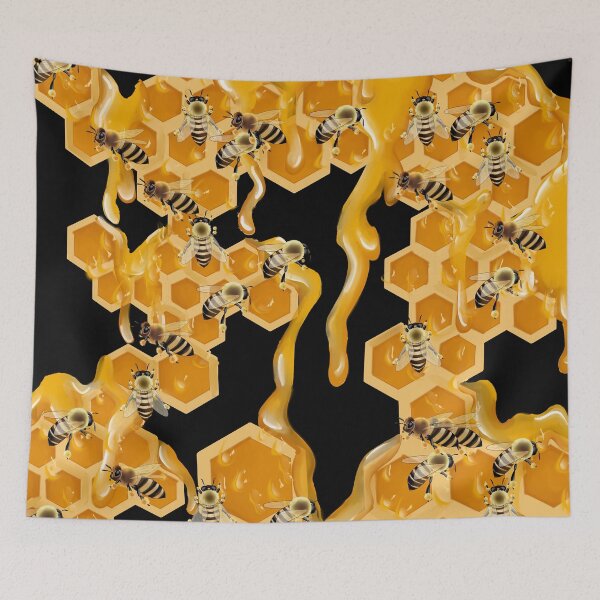 Aperçu de l'œuvre Honeycomb et miel créée et vendue par IdrisRose.