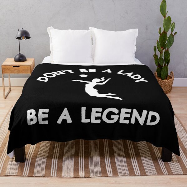 Item preview, Vollleyball: Don't be a lady be a legend designed and sold by TheGreenGoat.