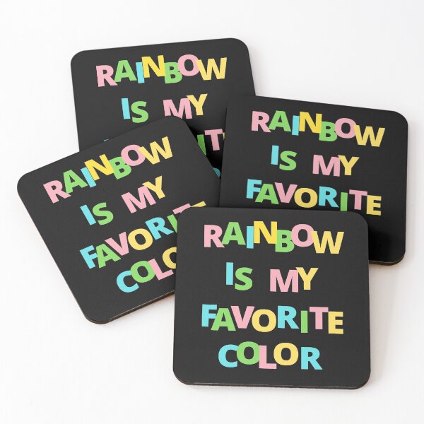 Item preview, My favorite color is rainbow, rainbow is my favorite color designed and sold by Click-Like.