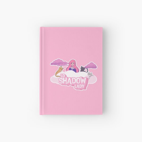 Lizzie with her cats Hardcover Journal