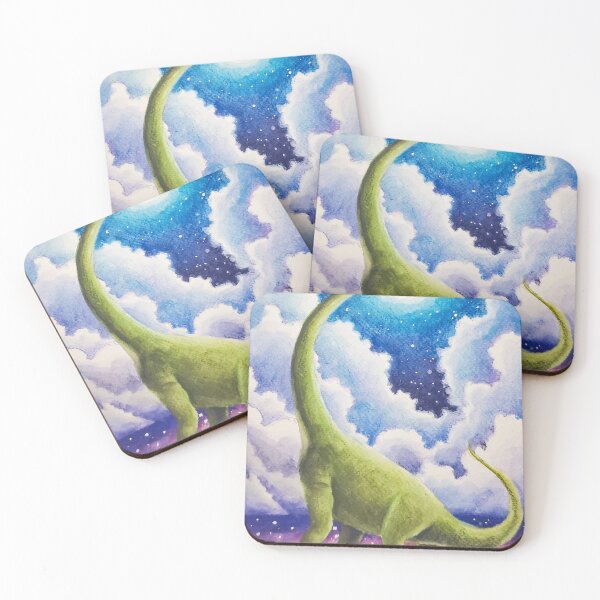 Item preview, Dinosaur Nibbling the Crescent Moon designed and sold by JurassicParkans.